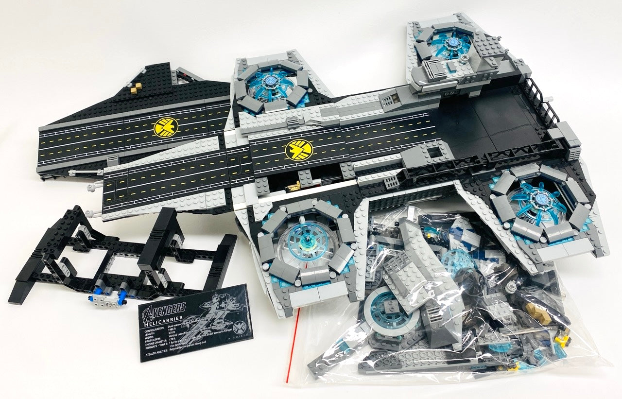 LEGO Marvel Superheroes SHIELD Helicarrier Set #76042 As Pictured