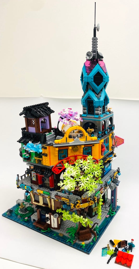 LEGO Ninjago City Gardens Set #71741 As Pictured