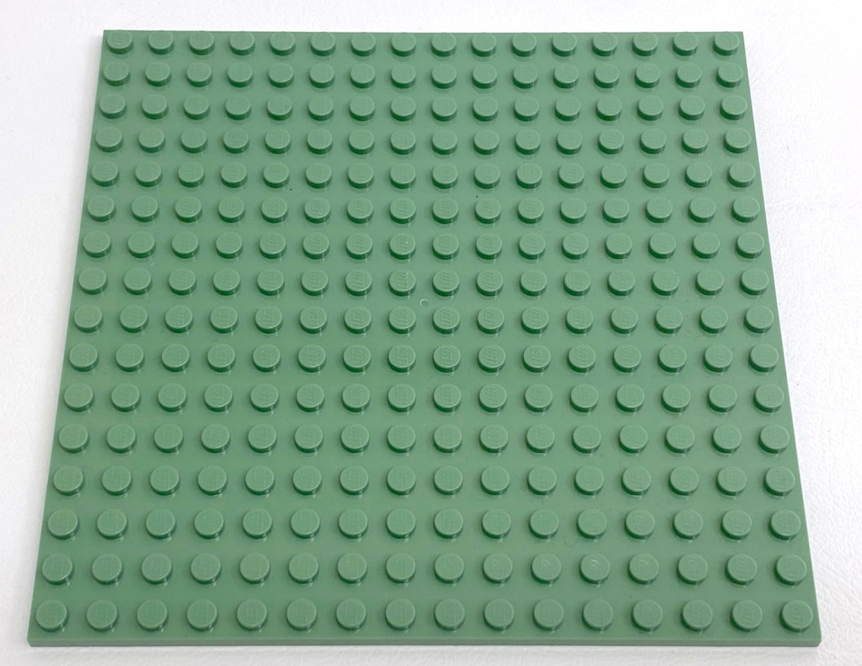 LEGO Plate 16x16 Sand Green