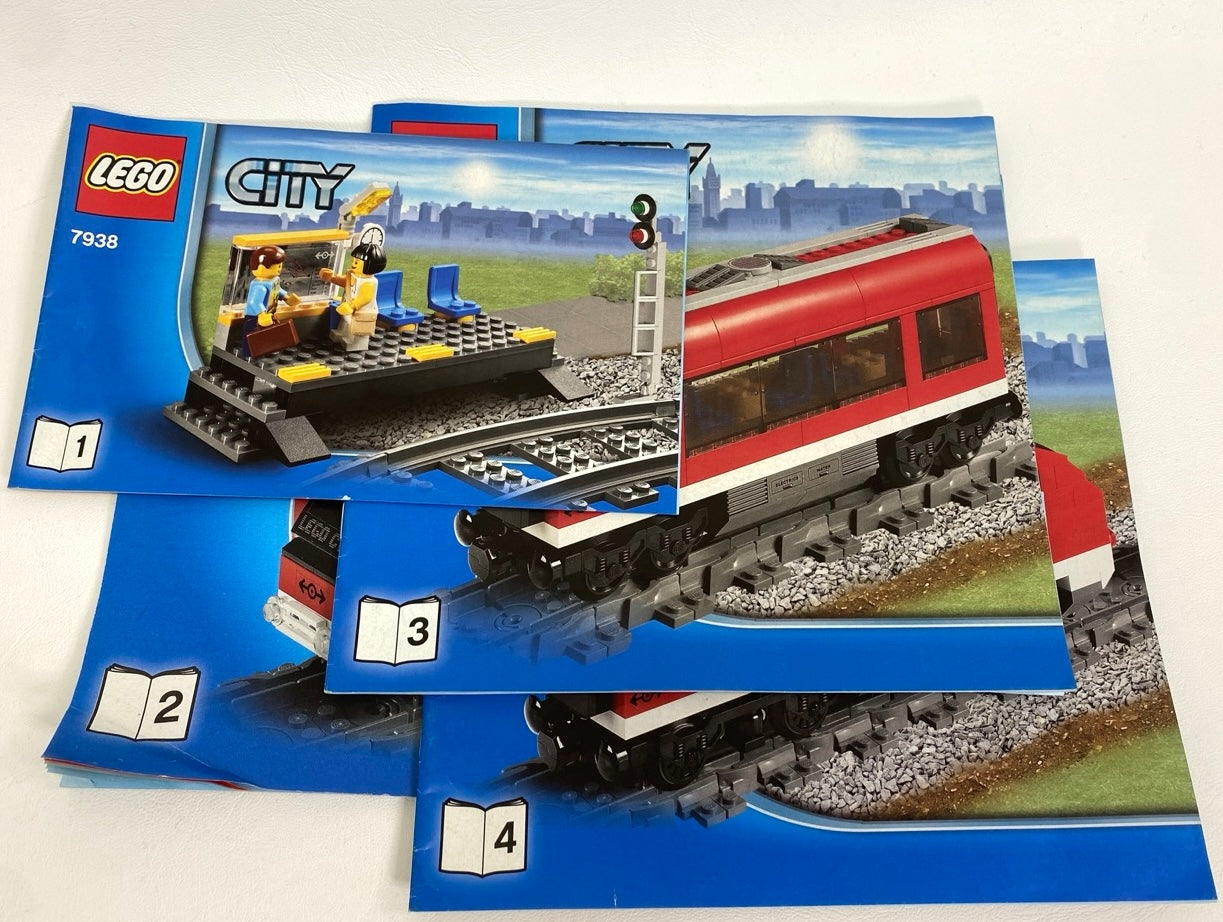 LEGO Passenger Train Set #7938 As Pictured