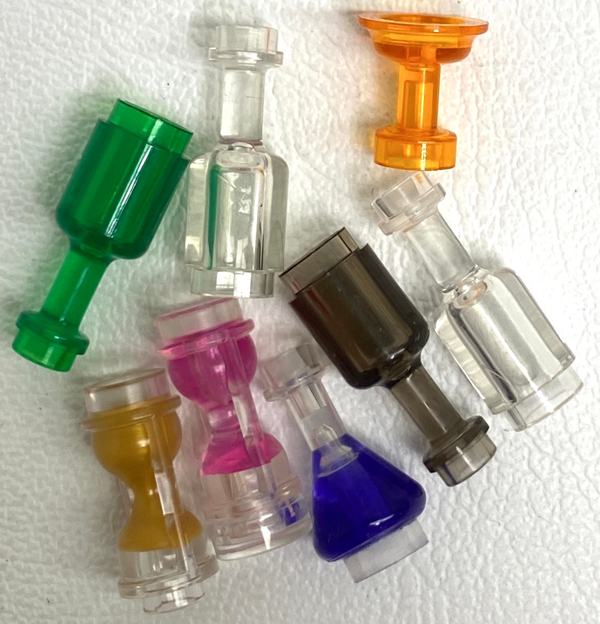 LEGO Accessory Fun Pack Mixed Bottles Flask Cocktail Glass and Hourglasses