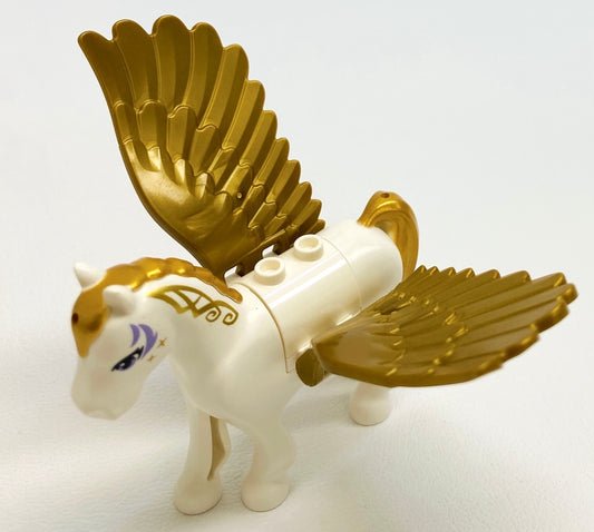 LEGO Friends / Elves Animal Pegasus White / Gold