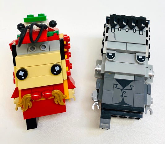 LEGO Brickheadz Fun Pack Dragon Dance Guy and Frankenstein's Monster