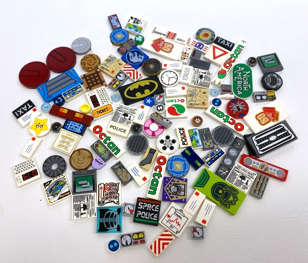 LEGO Printed Tiles Mixed Fun Pack