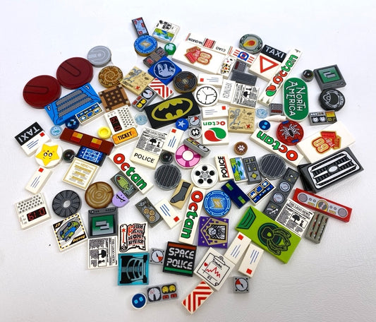 LEGO Printed Tiles Mixed Fun Pack