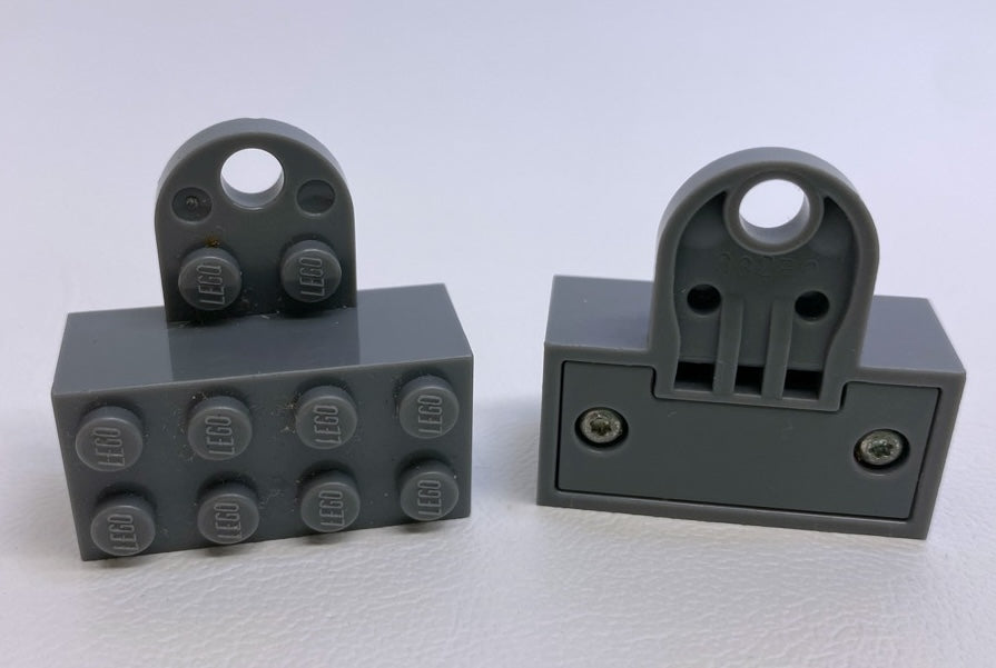 LEGO Magnet Brick Fun Pack of 2 Dark Bluish Grey