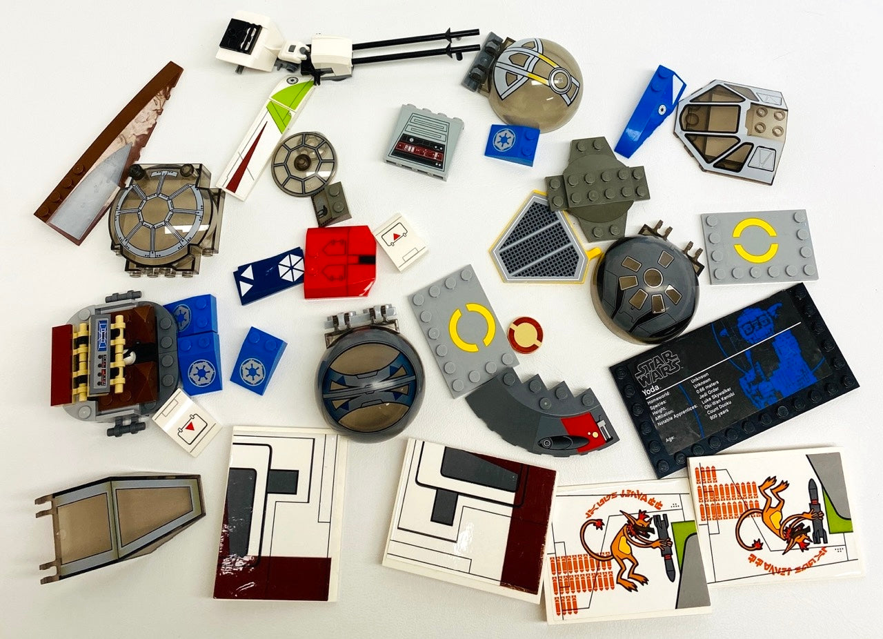 LEGO Star Wars Fun Pack Mixed Pieces Panels Dishes Cockpit Canopies and More