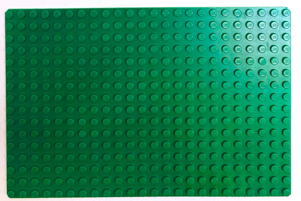 LEGO Vintage Baseplate 16x24 Green