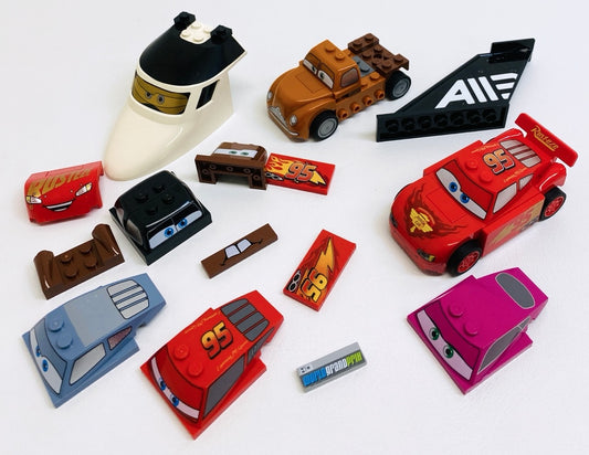 LEGO Pixar Cars / Planes Fun Pack Mixed Printed and Character Pieces