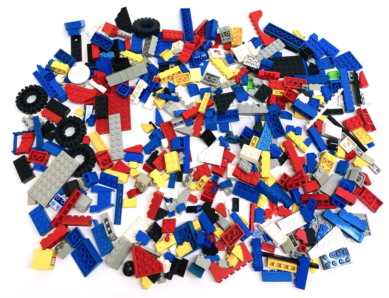 LEGO Vintage Mixed Pieces Fun Pack Huge Selection Bricks Slopes Plates and More - Town City Classic Space