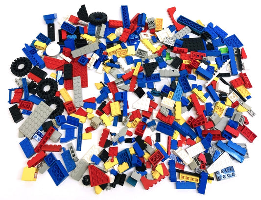 LEGO Vintage Mixed Pieces Fun Pack Huge Selection Bricks Slopes Plates and More - Town City Classic Space
