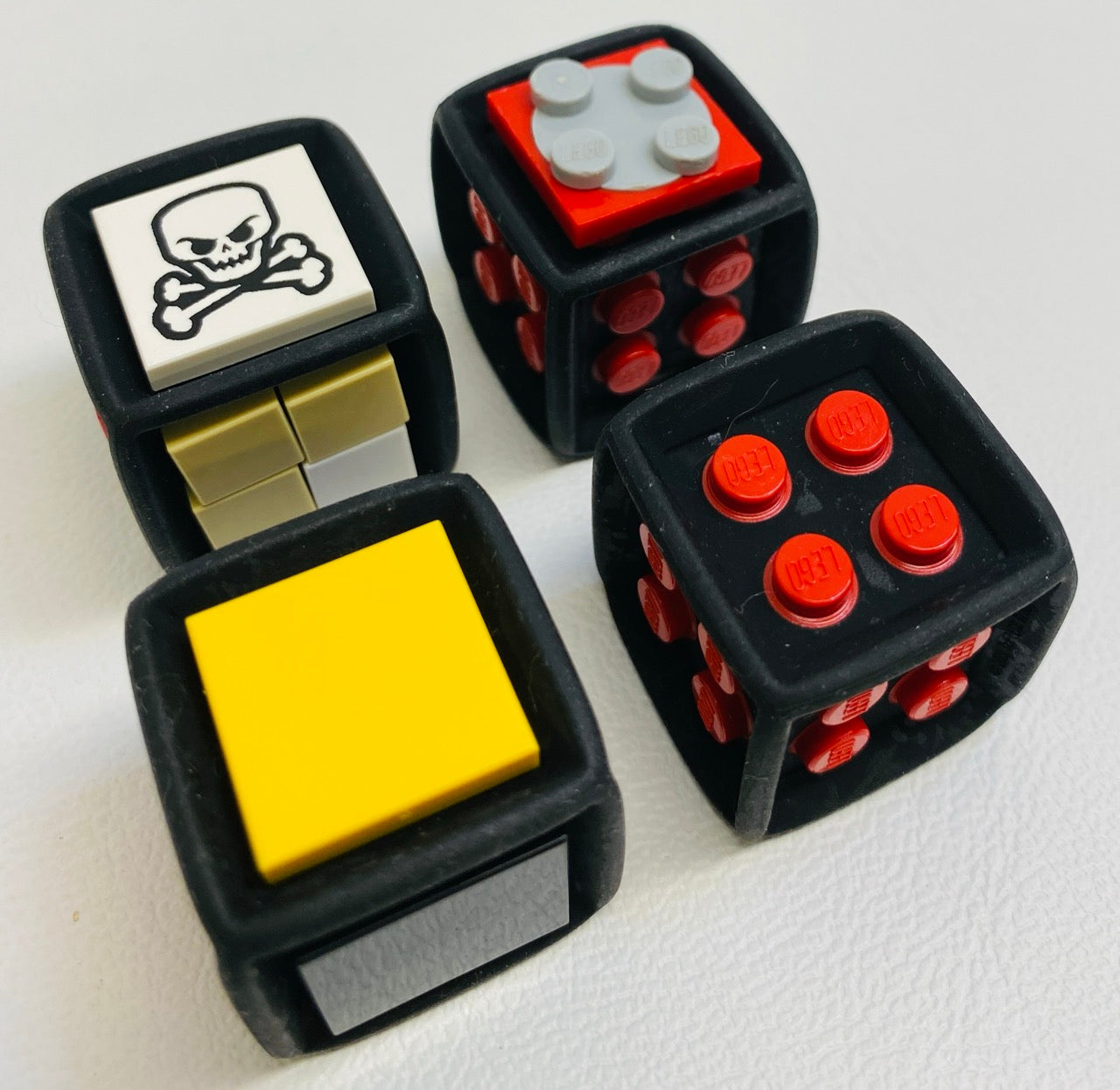 LEGO Game Dice Fun Pack of 4 with Mixed Tiles