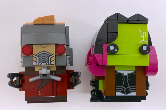 LEGO Marvel Superheroes Brickheadz Star-Lord and Gamora (As Pictured)