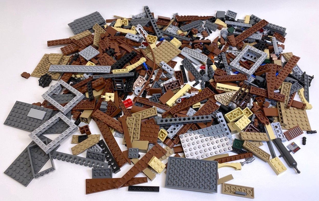 LEGO Star Wars Jabba's Sail Barge Set #75020 with Sails and Instructions (No Minifigures)