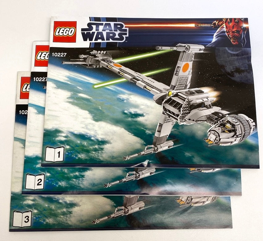 LEGO Star Wars B-Wing Starfighter UCS Set #10227 with Instructions