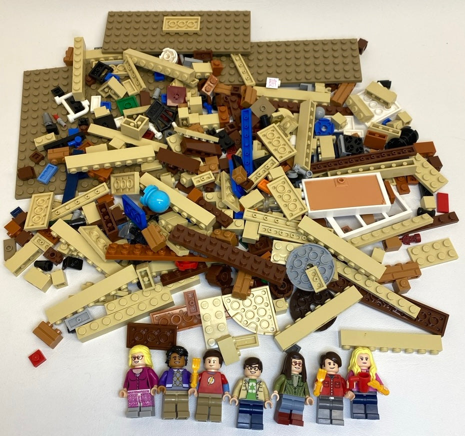 LEGO Big Bang Theory Set #21302 with Instructions and Minifigures