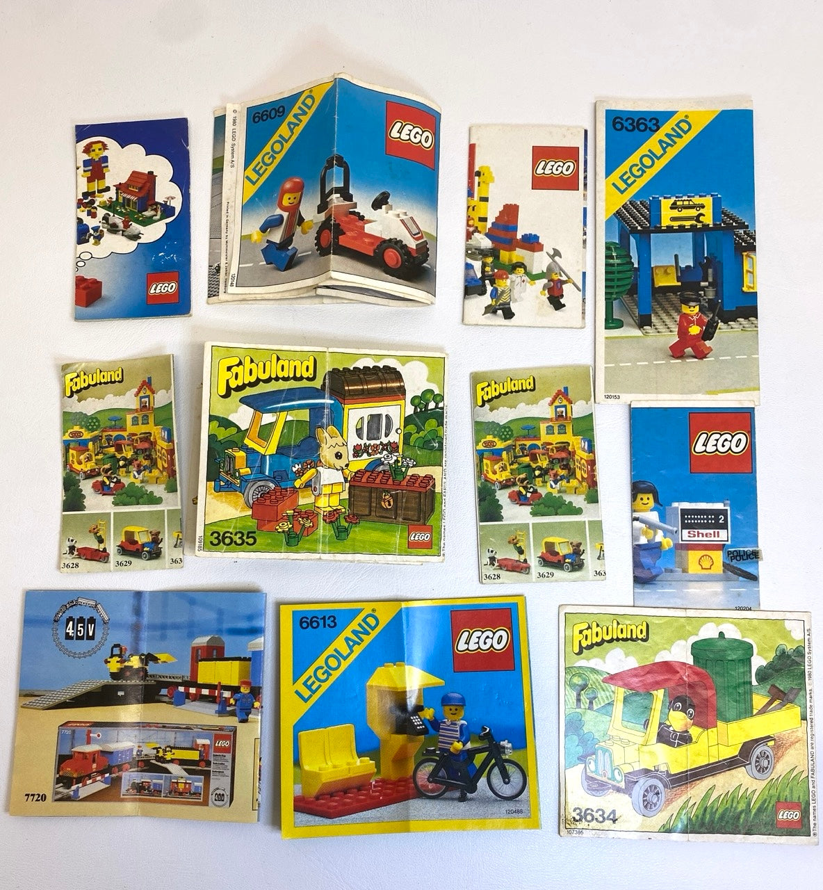 LEGO City / Fabuland Vintage Instructions Fun Pack