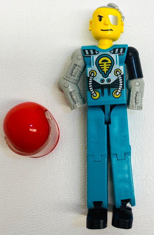 LEGO Technic Vintage Cyber Figure (Hands Missing)