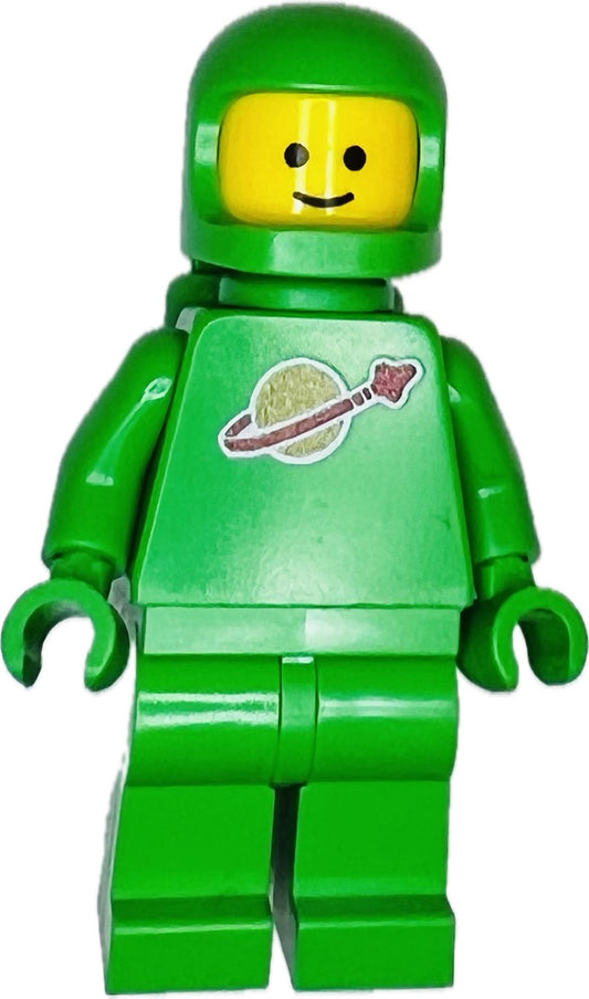 Exclusive Waller Customs Bright Green Spaceman UV Printed incl. Air Tanks!  Sold only at BrickResales!