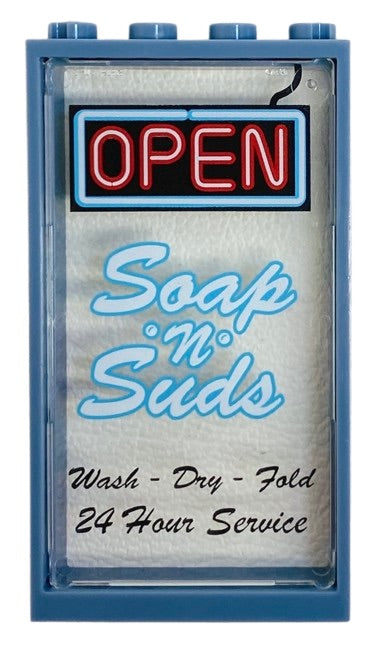 LEGO Soap 'n' Suds Window from Modular Brick Bank