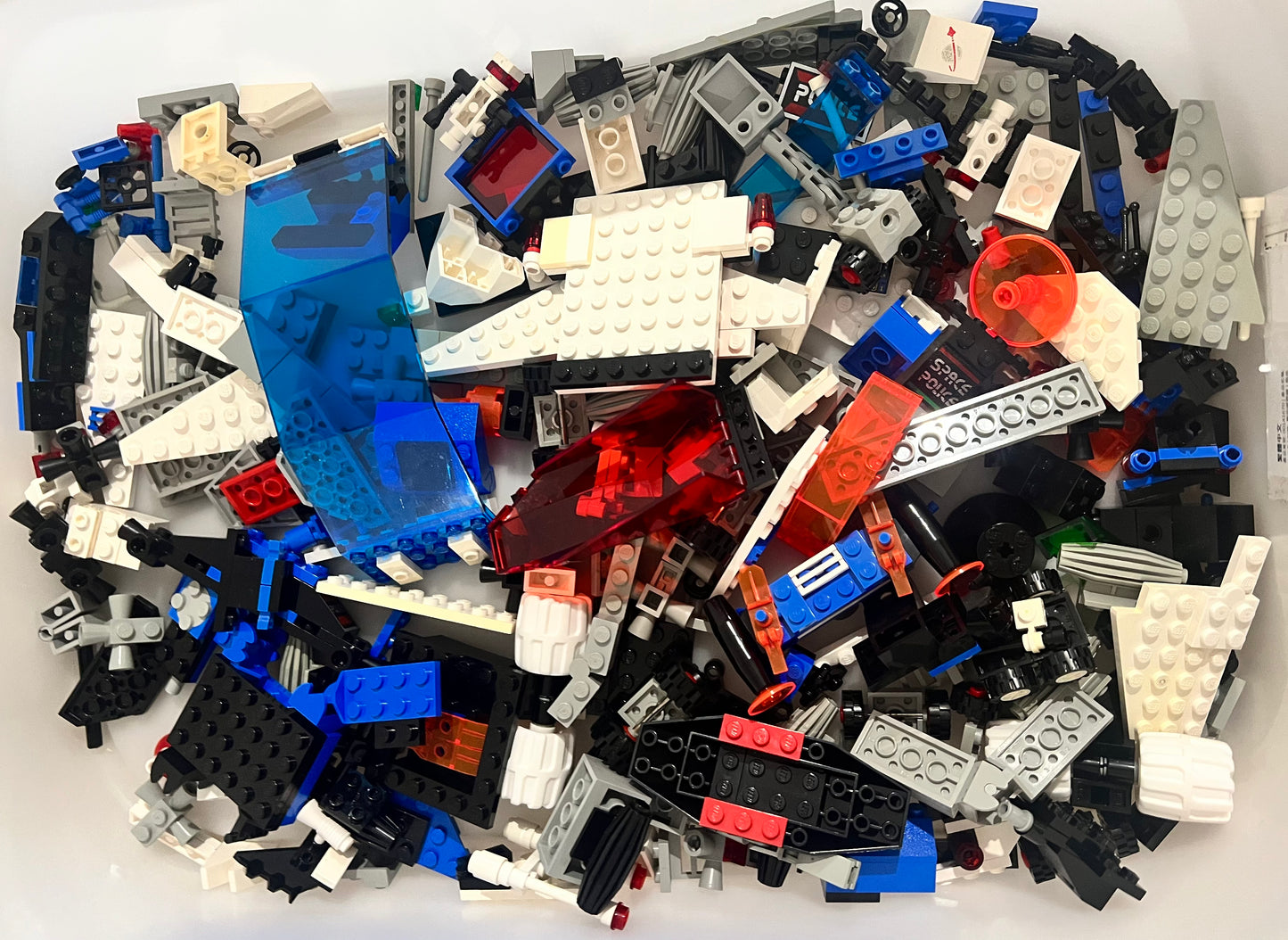 LEGO RARE Vintage Mixed Parts Fun Pack -  Space Police, Ice Planet, Classic Space
