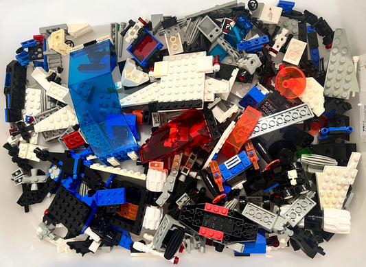 LEGO RARE Vintage Mixed Parts Fun Pack -  Space Police, Ice Planet, Classic Space