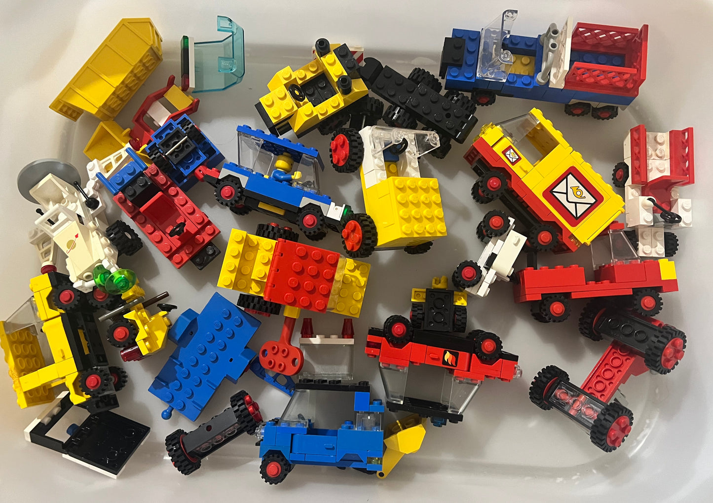 LEGO RARE Vintage Mixed Parts Vehicles Fun Pack -  City, Town, Classic & More