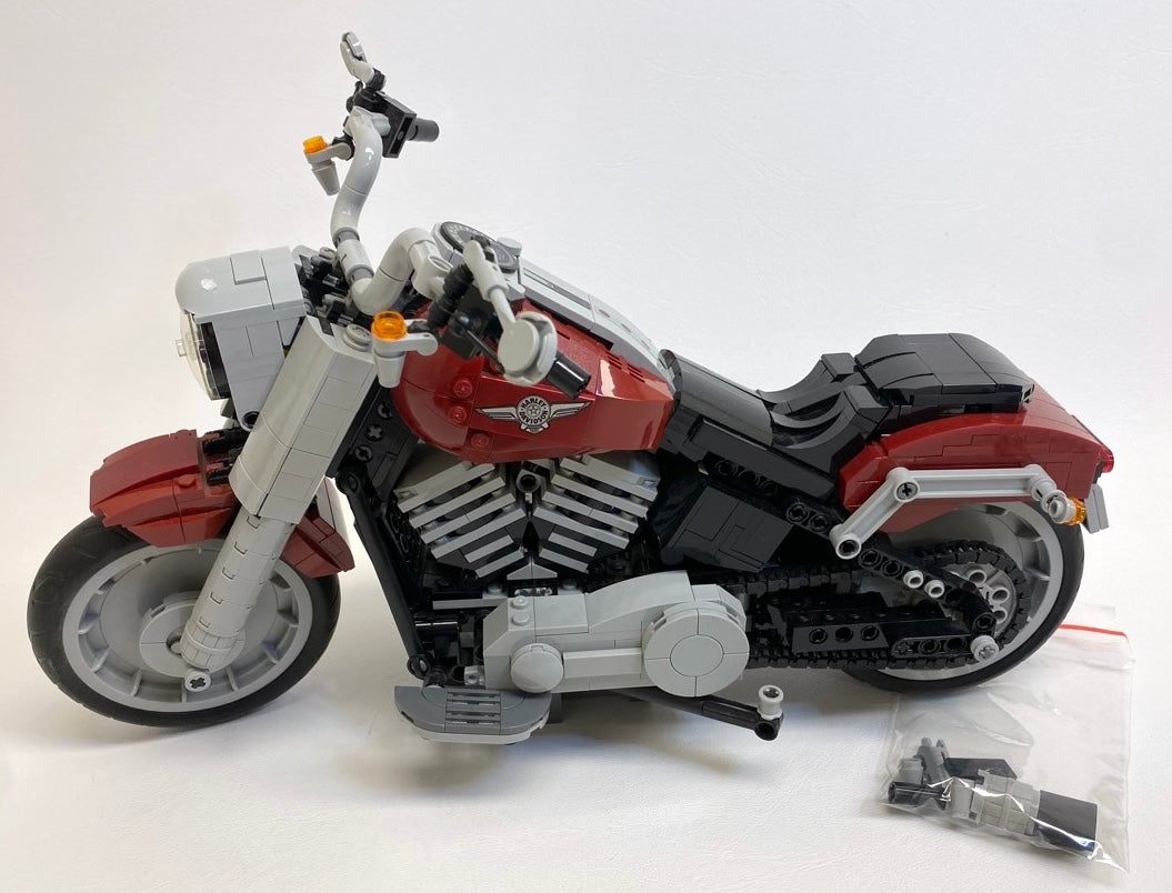 LEGO Creator Harley Davidson Fat Boy Set #10269 with Instructions (As Pictured)