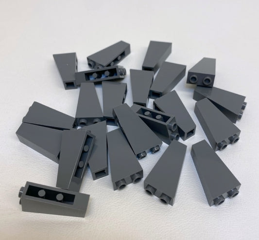 LEGO Dark Bluish Gray Inverted Slope 75 2x1x3 Fun Pack