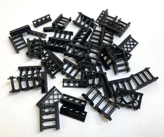 LEGO Black Fences Mixed Pack