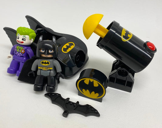 LEGO Duplo DC Superheroes Batman Fun Pack Batman Joker Batmobile Launcher and More