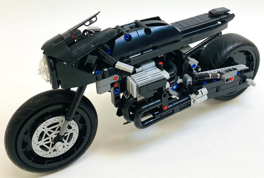 LEGO Technic The Batman Batcycle - Set #42155 As Pictured