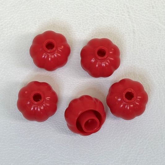 LEGO Plants Red Pumpkins / Gourds Pack of 5