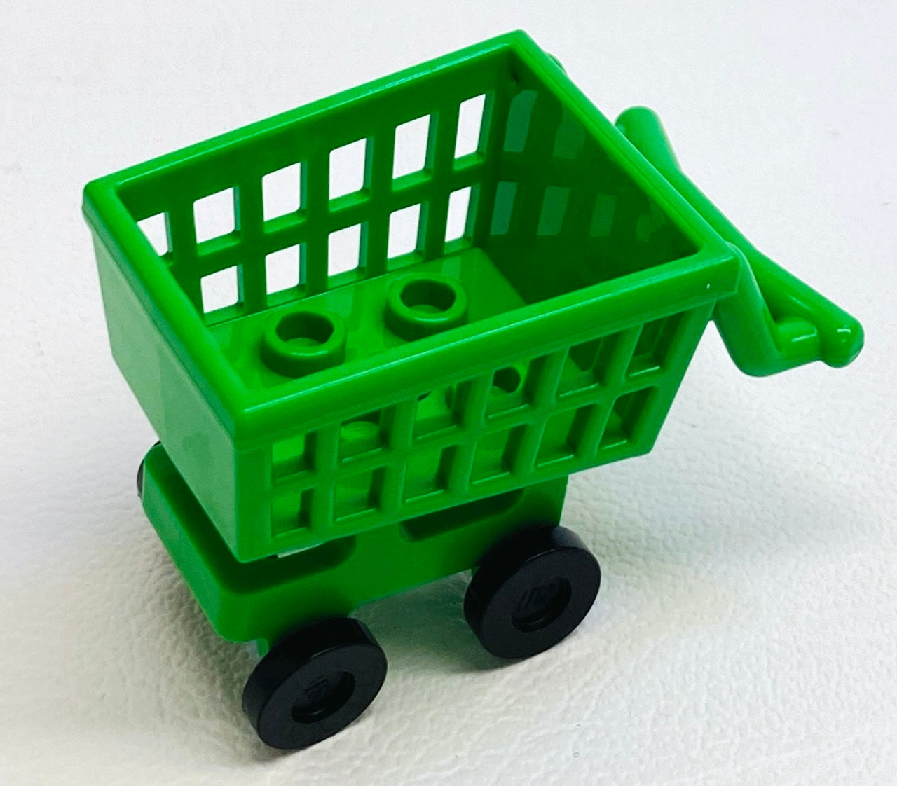 LEGO Minifigure Shopping Trolley / Cart - Bright Green