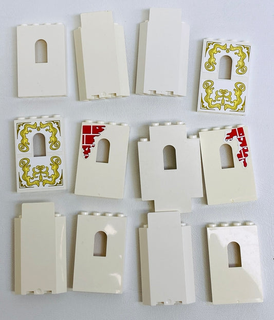 LEGO Castle White Wall Panel Fun Pack Disney Friends Dreamzzz Elves