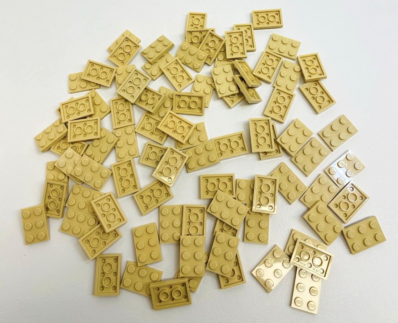 LEGO Tan Plate 2x3 Fun Pack