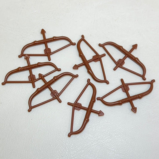 LEGO Reddish Brown Bow and Arrow Pack of 7