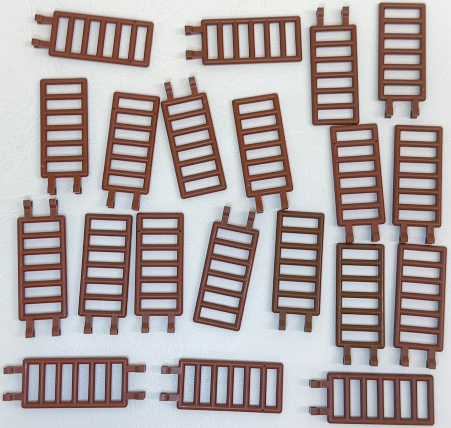 LEGO Reddish Brown Bar Ladders Mixed Pack City Construction Pirates Mast Rigging