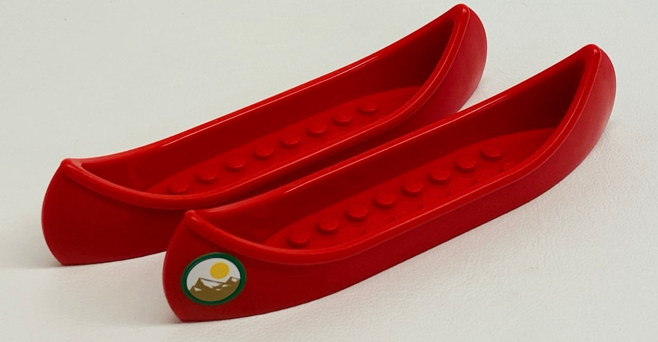 LEGO Canoe Fun Pack of 2 Red