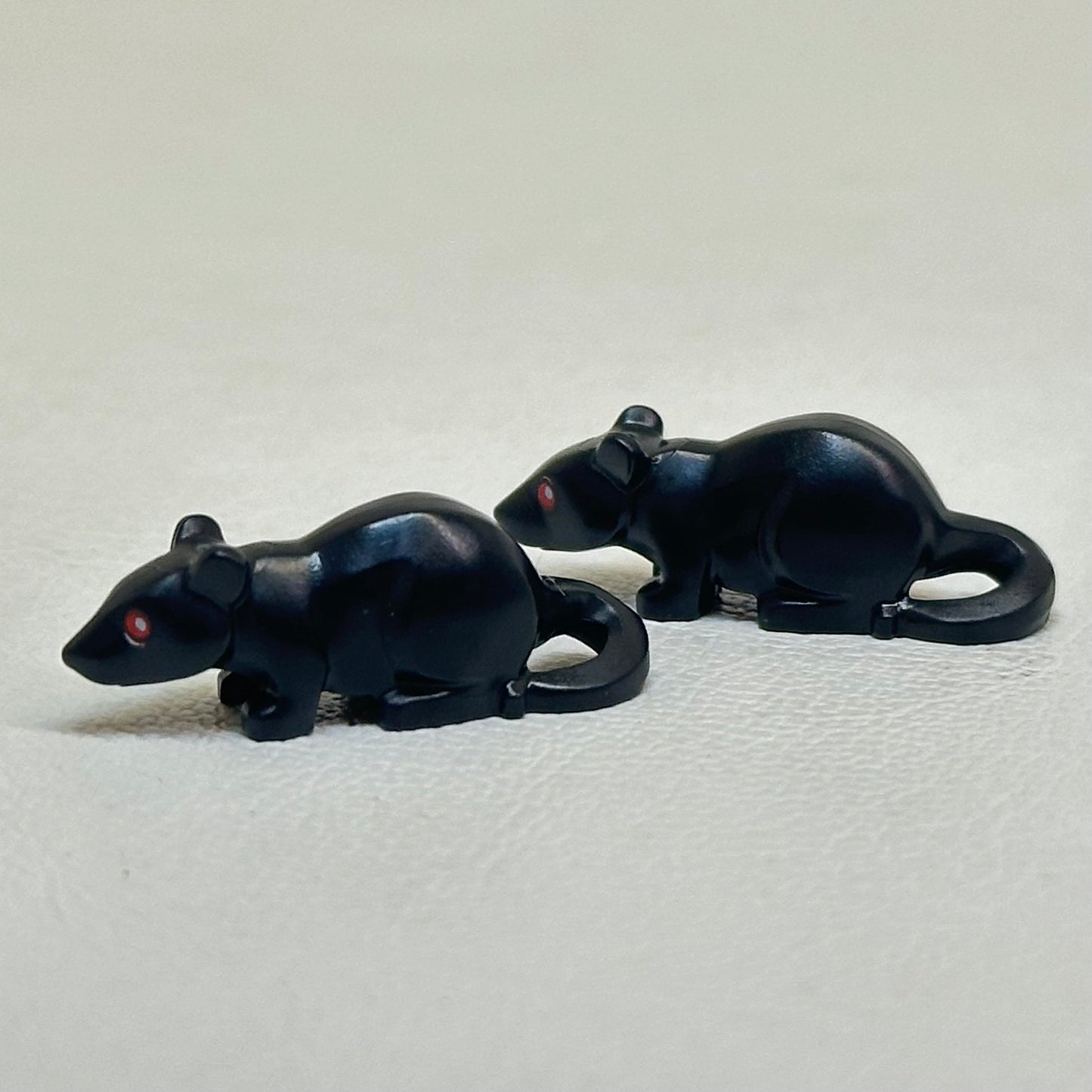 LEGO Animals Black Rats With Red Eyes Pack of 2