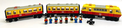LEGO Trains Vintage 12V Inter-City Passenger Train Set #7740 - As Pictured