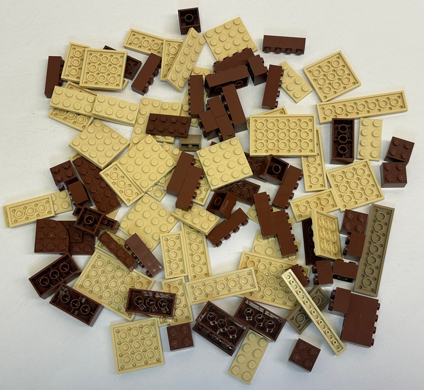 LEGO Reddish Brown and Tan Fun Pack Mixed Pieces