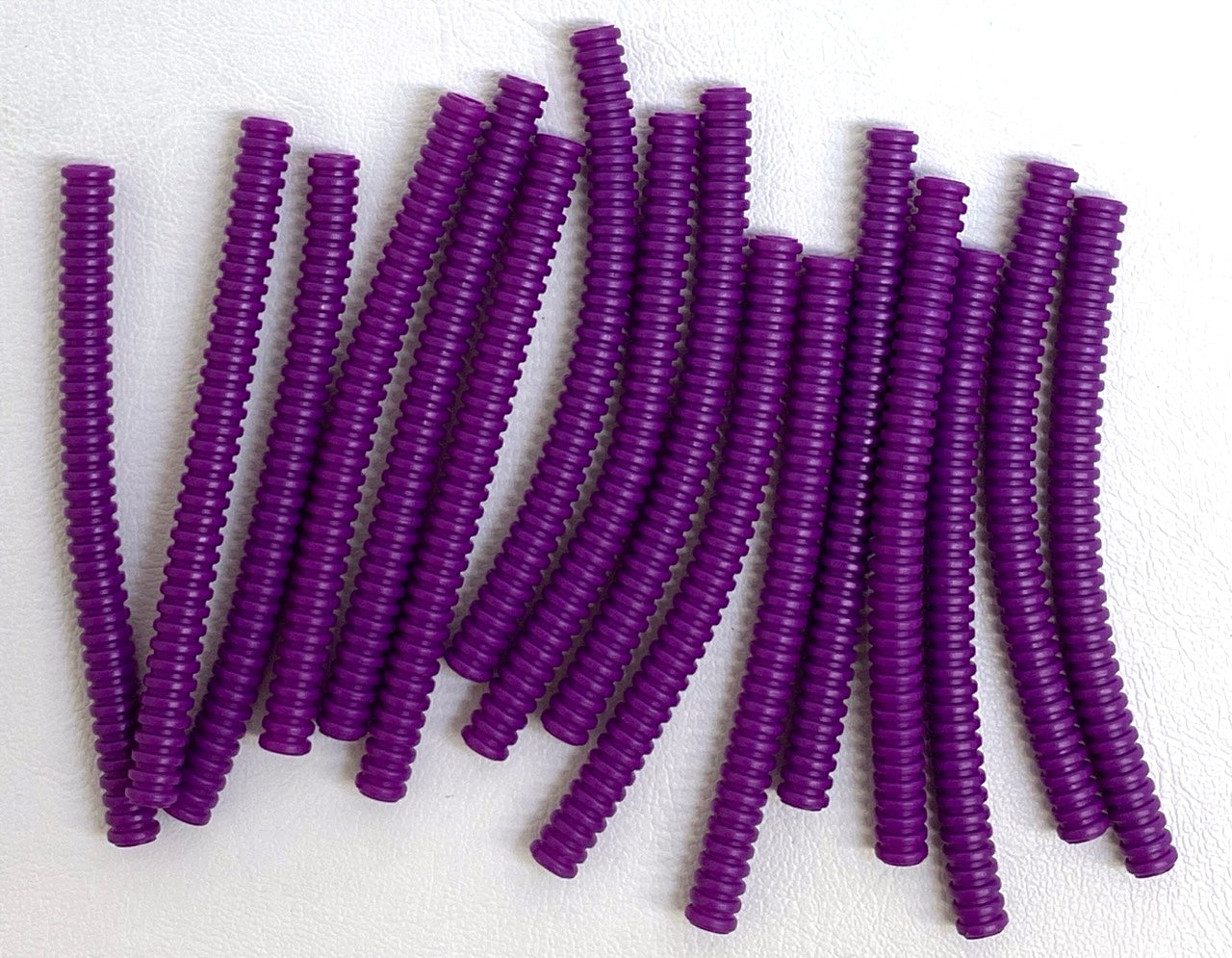 LEGO Purple Hose 7mm Ribbed 12L Pack of 16