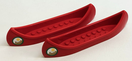LEGO Canoe Fun Pack of 2 Red