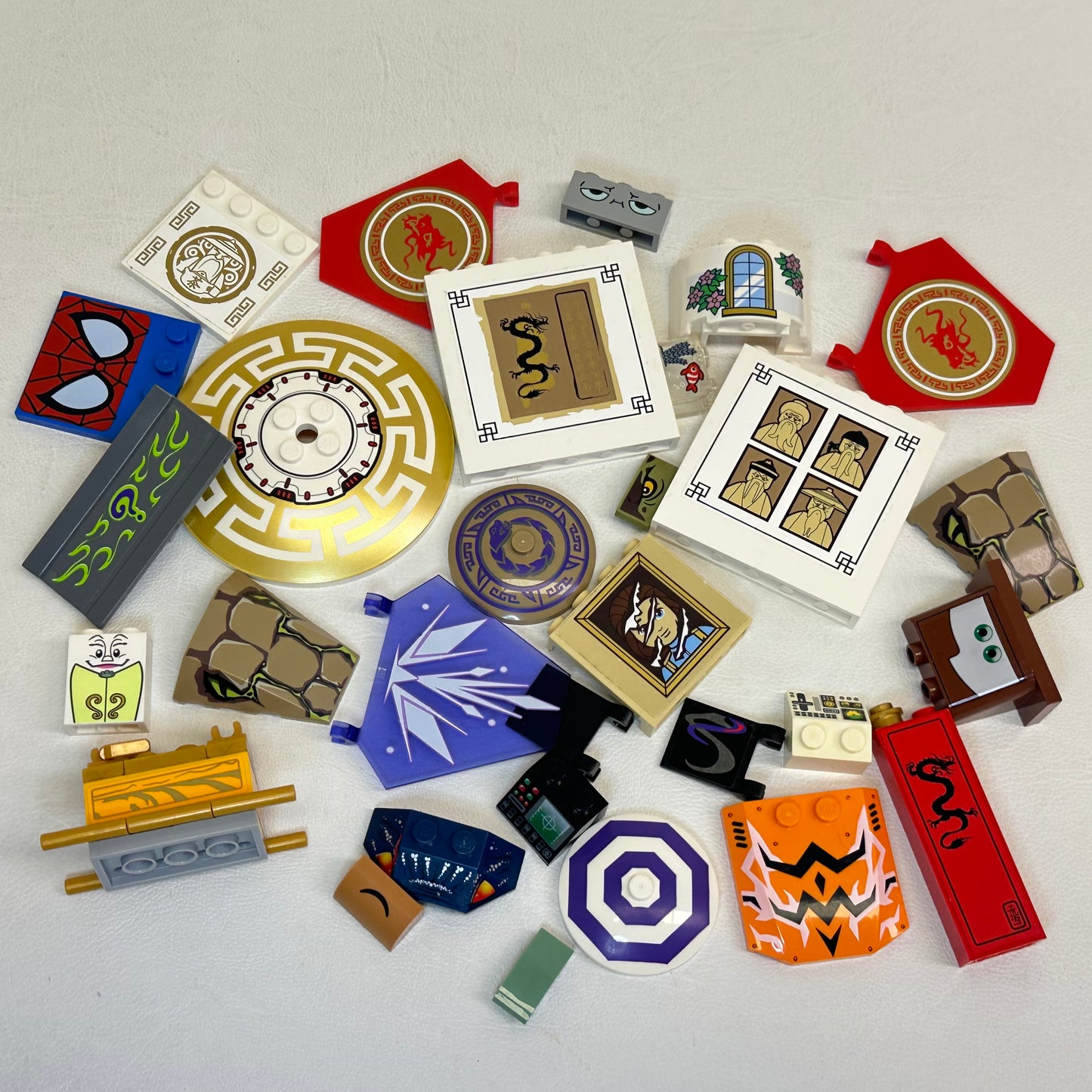 LEGO Mixed Printed Pieces Fun Pack - City Superheroes Friends and More