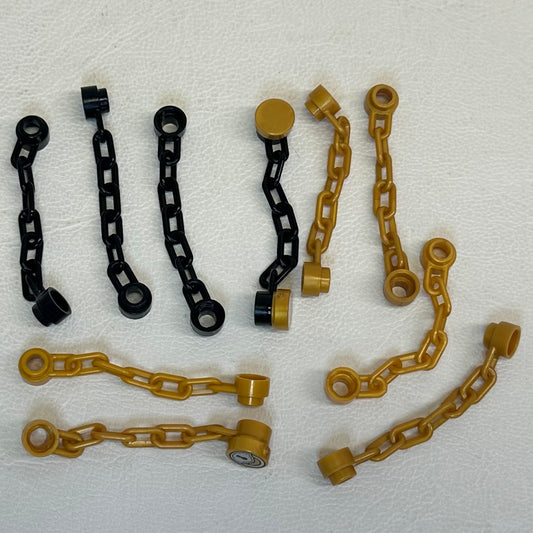 LEGO Chains Pearl Gold / Black Mixed Fun Pack