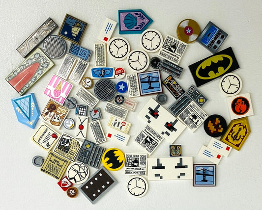 LEGO Printed Tiles Mixed Fun Pack