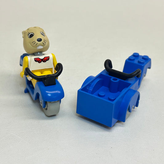 LEGO Vintage Fabuland Mixed Scooters and Figures Fun Pack