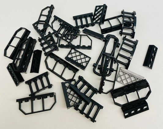 LEGO Black Fences Mixed Pack