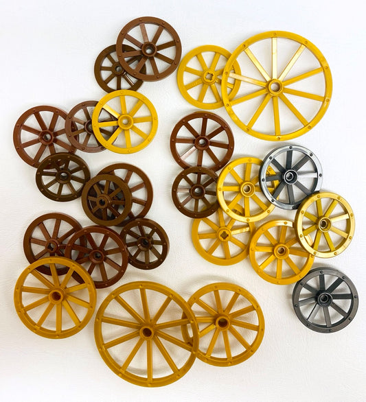LEGO Cart / Carriage / Wagon Wheels Fun Pack Mixed Colours